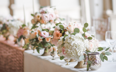 Allestimento matrimoni: addobbi floreali e bouquet da sposa